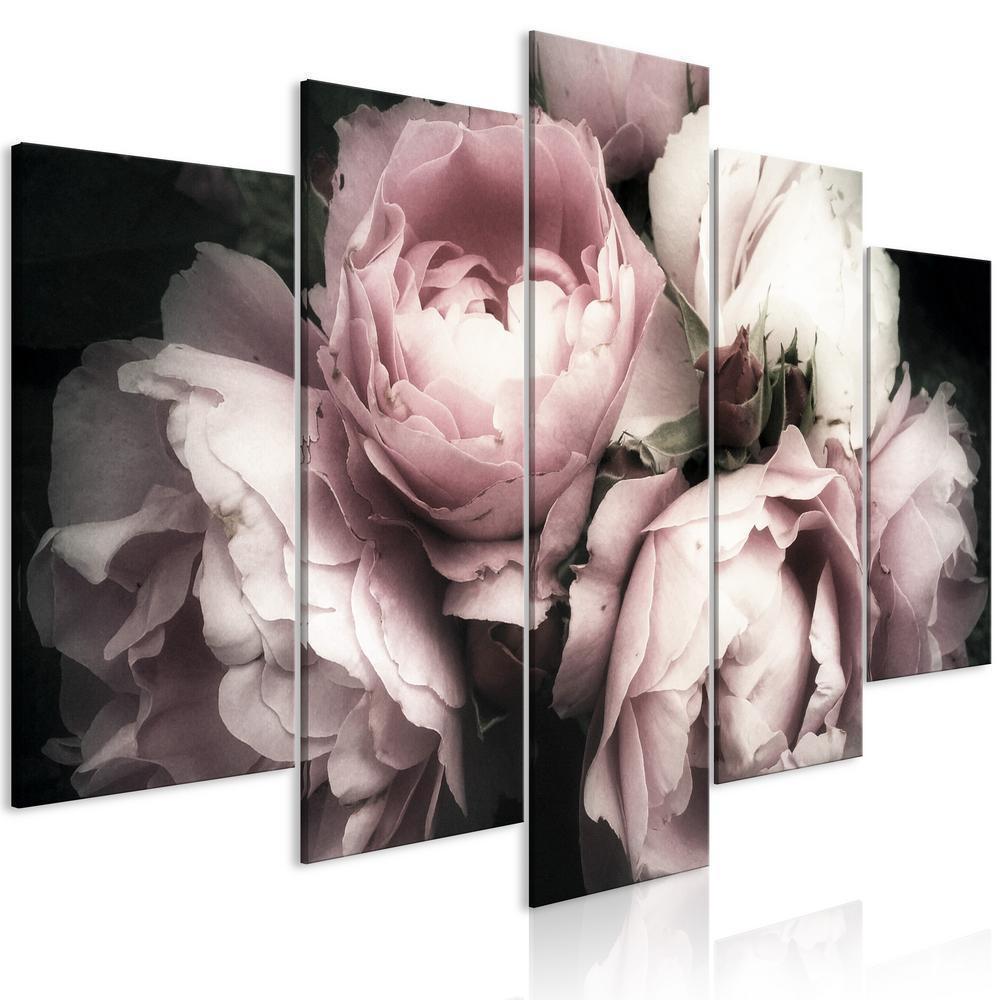 Canvas Print - Smell of Rose (1 Part) Wide-ArtfulPrivacy-Wall Art Collection