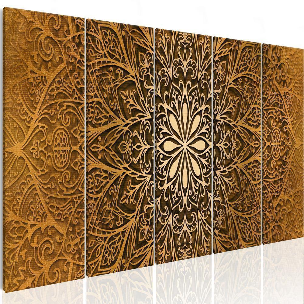 Canvas Print - Paper Mandala-ArtfulPrivacy-Wall Art Collection