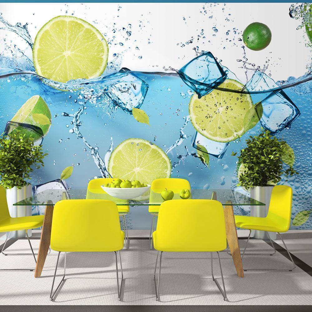 Wall Mural - Refreshing lemonade-Wall Murals-ArtfulPrivacy