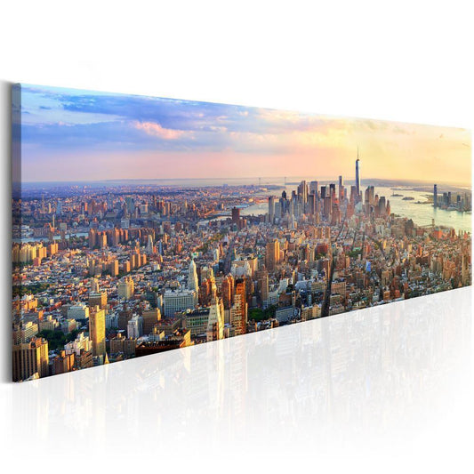 Canvas Print - New York Panorama-ArtfulPrivacy-Wall Art Collection