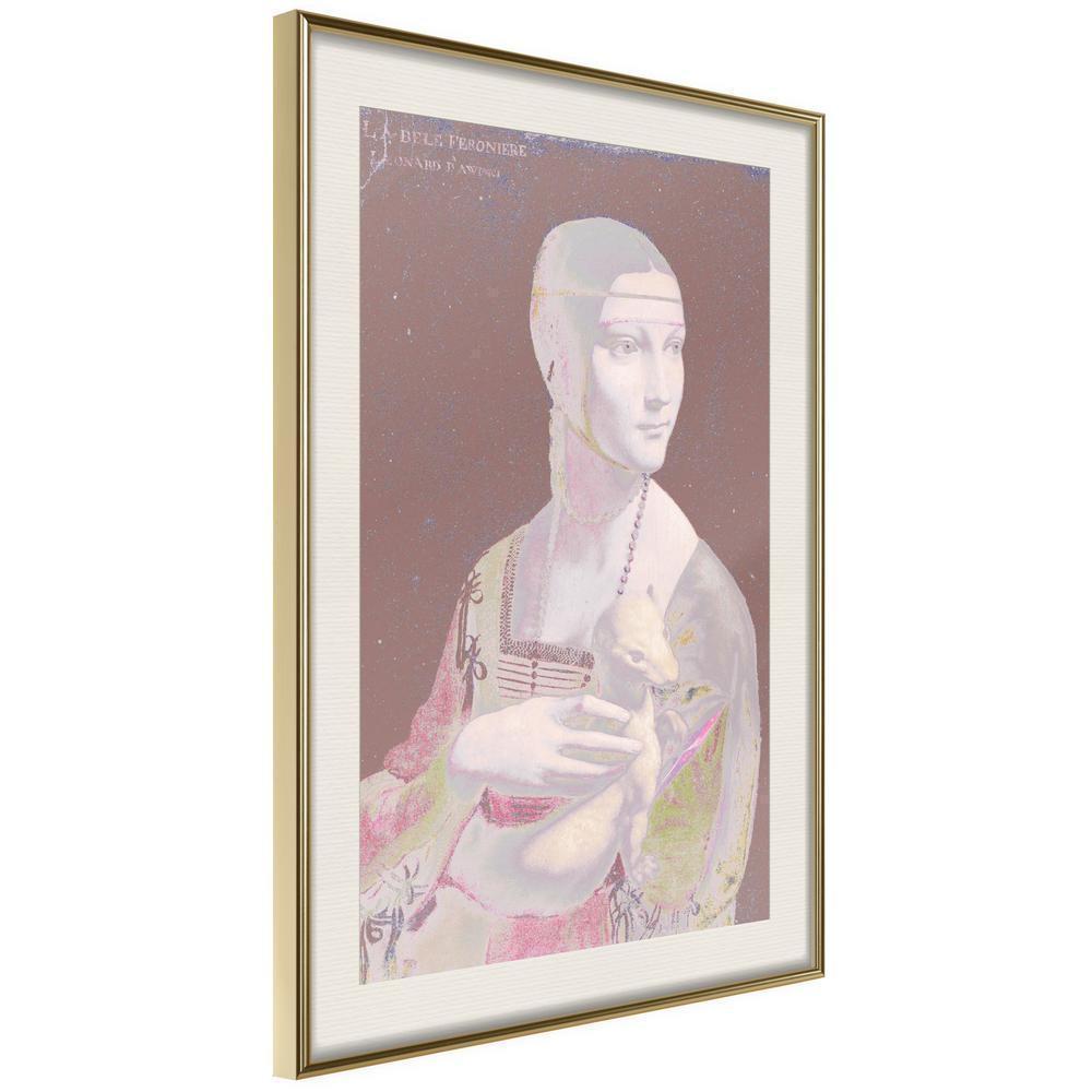 Wall Decor Portrait - Subdued Classic-artwork for wall with acrylic glass protection