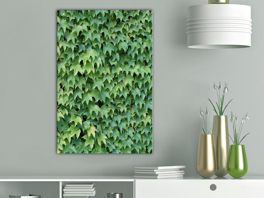 Canvas Print - Thick Ivy (1 Part) Vertical-ArtfulPrivacy-Wall Art Collection