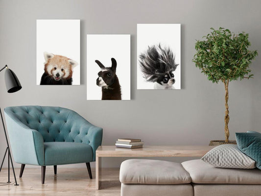 Canvas Print - Friendly Animals (Collection)-ArtfulPrivacy-Wall Art Collection