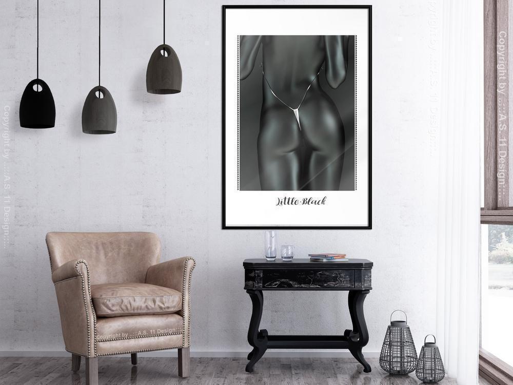 Wall Decor Portrait - Beauty of the Female Body-artwork for wall with acrylic glass protection