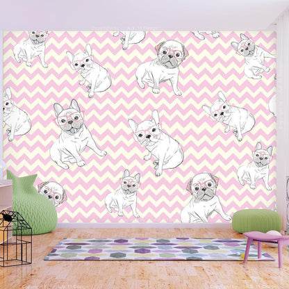 Wall Mural - Sweet Puppies