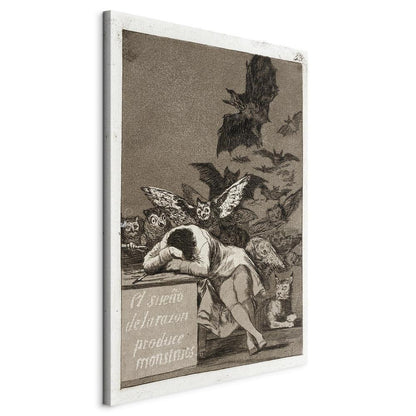 Canvas Print - The Sleep of Reason Produces Monsters-ArtfulPrivacy-Wall Art Collection