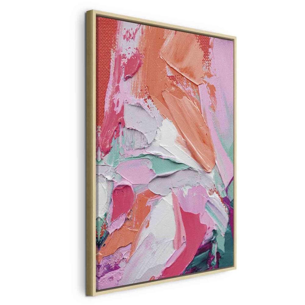 Canvas Print - Energetic Colors - Abstract Composition with Intense Colors