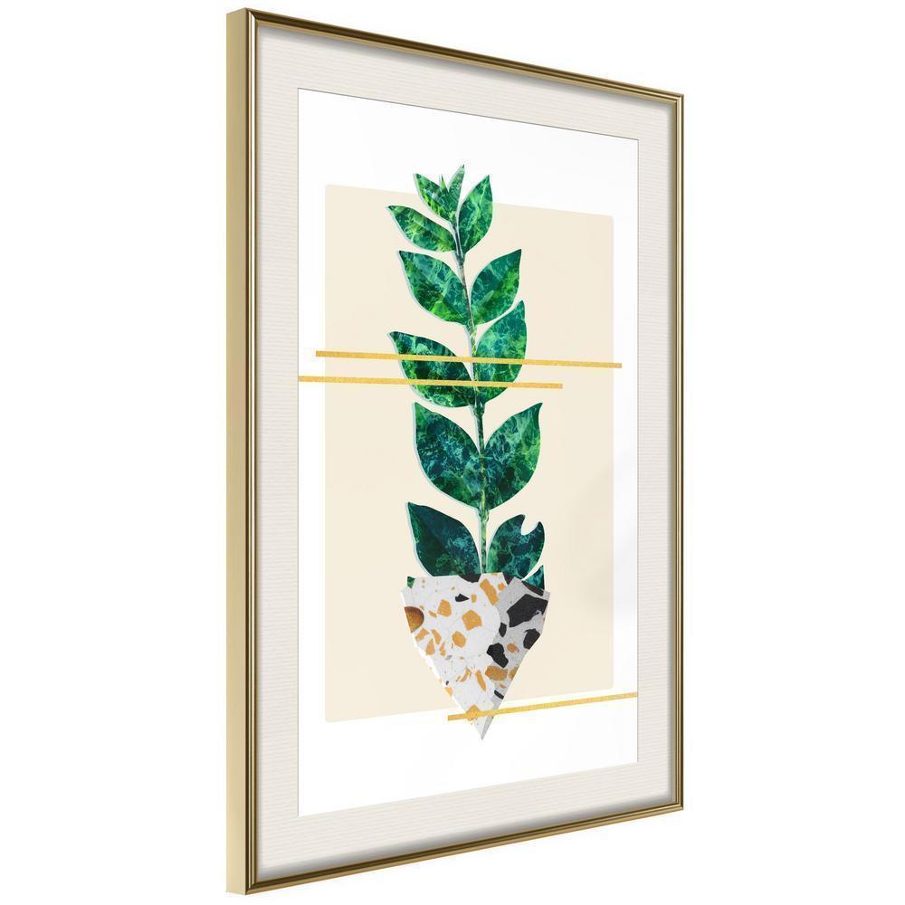 Botanical Wall Art - Perfectly Divided-artwork for wall with acrylic glass protection