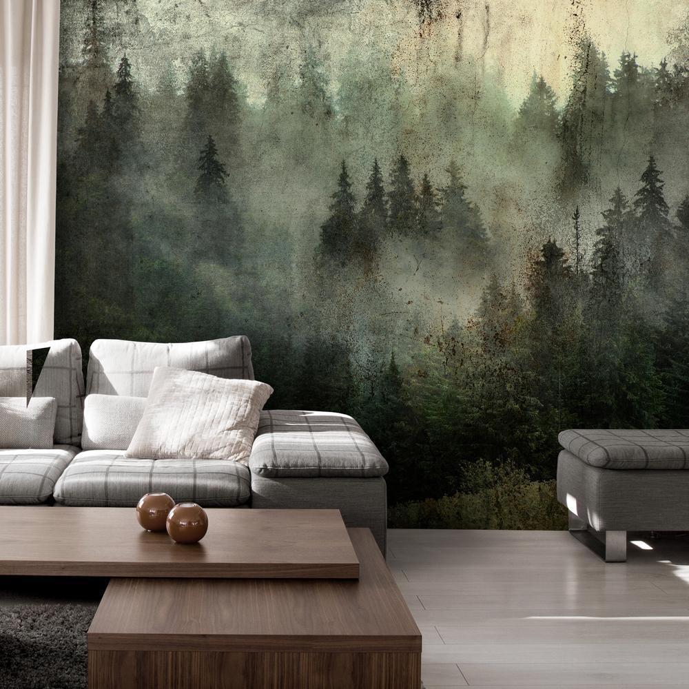Wall Mural - Misty Beauty of the Forest-Wall Murals-ArtfulPrivacy