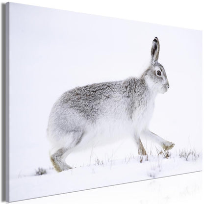 Canvas Print - Hare (1 Part) Wide-ArtfulPrivacy-Wall Art Collection