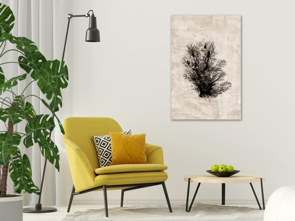 Canvas Print - Oceanic Flora (1 Part) Vertical-ArtfulPrivacy-Wall Art Collection