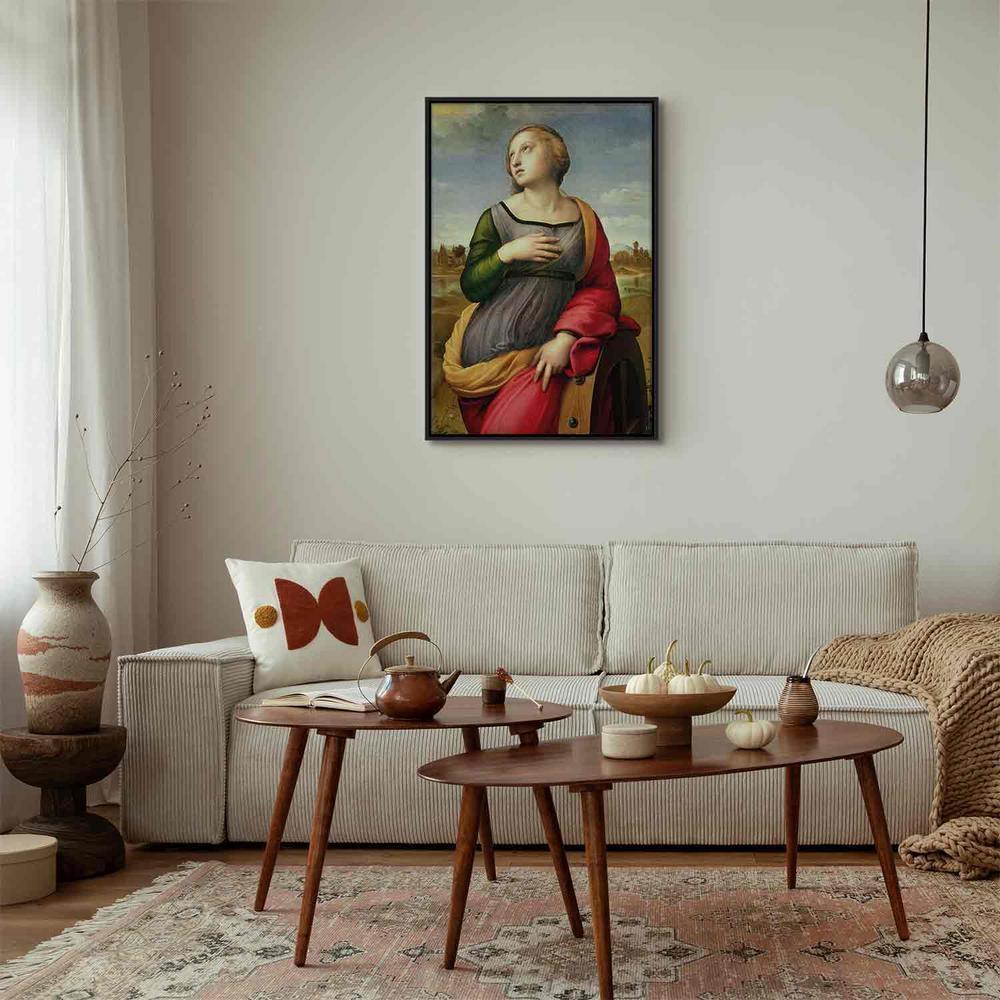 Canvas Print - St Catherine of Alexandria (Rafael Santi)