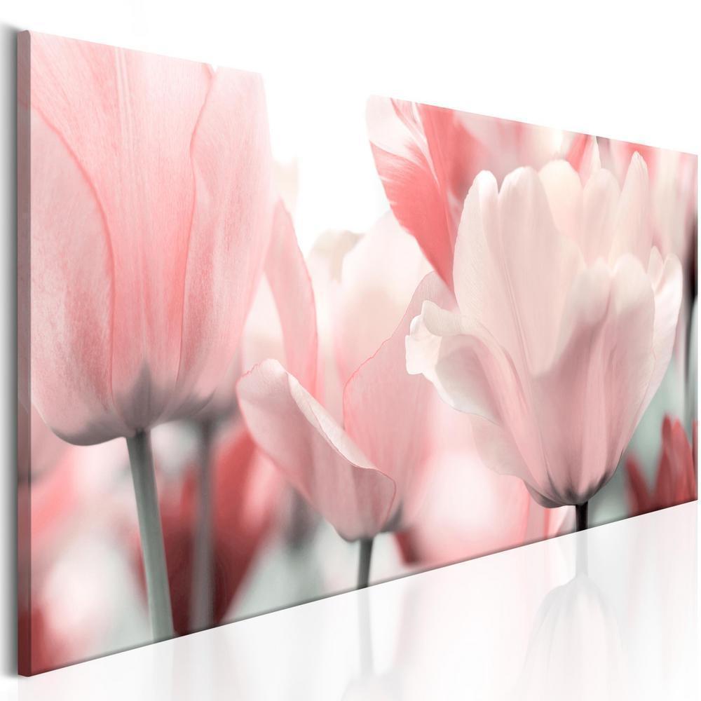 Canvas Print - Pink Tulips-ArtfulPrivacy-Wall Art Collection