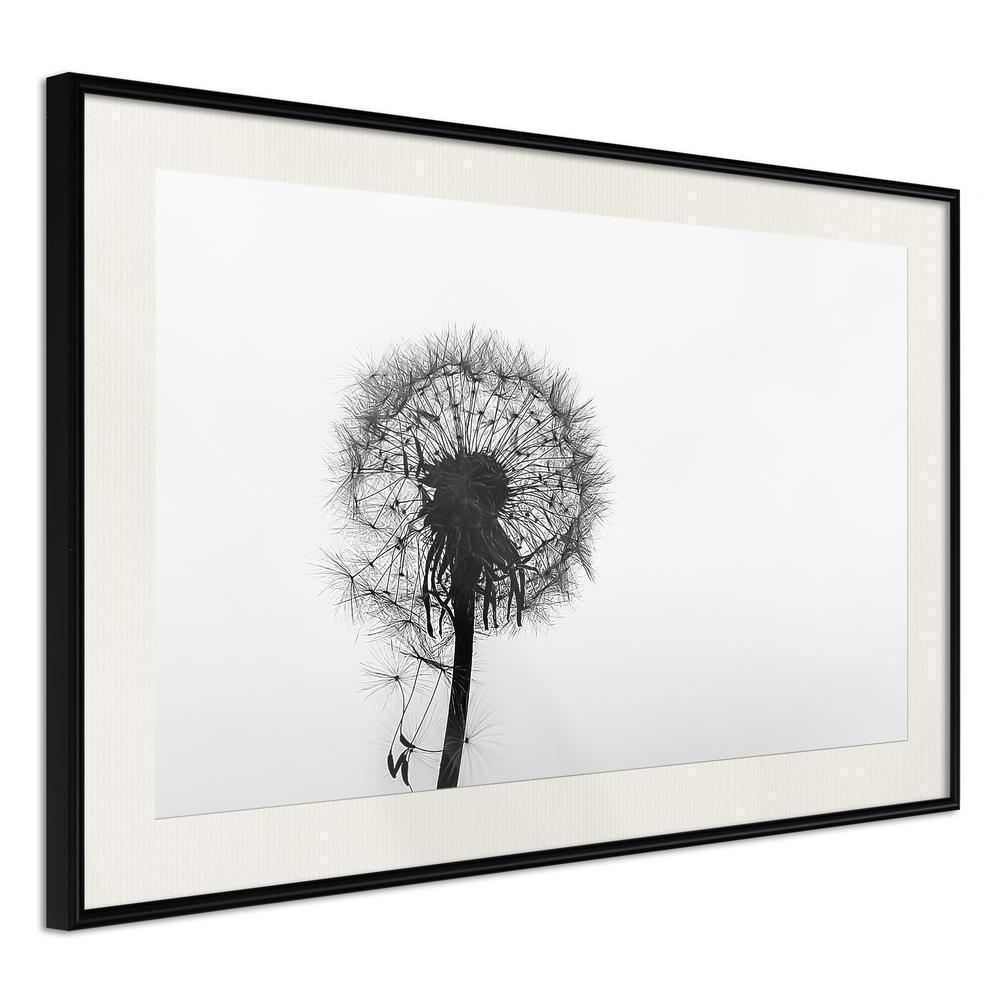 Botanical Wall Art - Waiting for the Wind-artwork for wall with acrylic glass protection