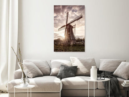 Canvas Print - Wind of Memories (1 Part) Vertical-ArtfulPrivacy-Wall Art Collection