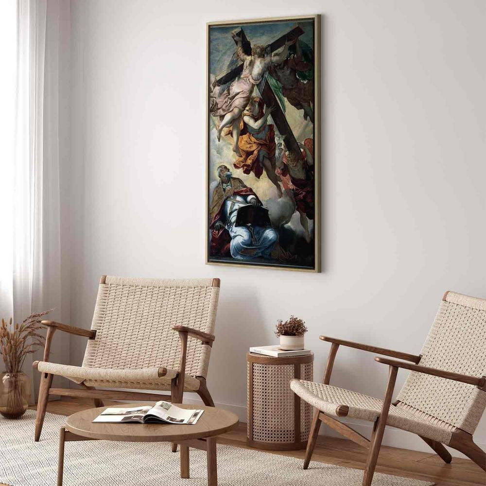 Canvas Print - Apparition of the Cross to St Peter (Tintoretto )