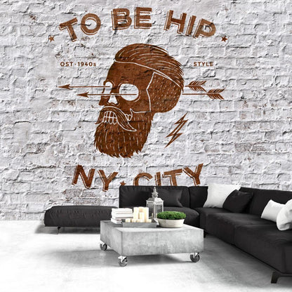 Wall Mural - TO BE HIP-Wall Murals-ArtfulPrivacy