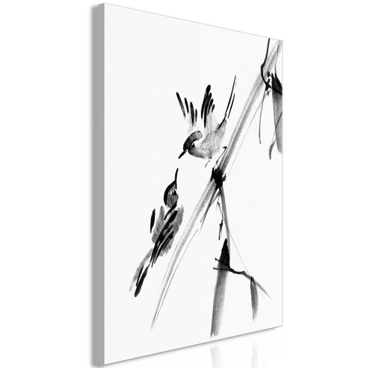 Canvas Print - Winged Love (1 Part) Vertical