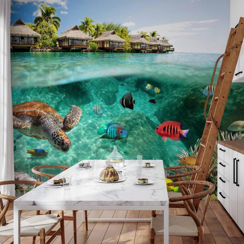 Wall Mural - Under the surface of water