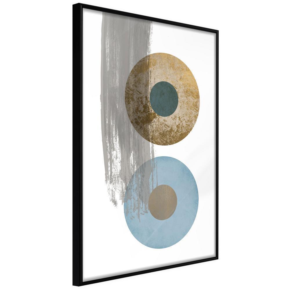 Abstract Poster Frame - Favourite Records-artwork for wall with acrylic glass protection