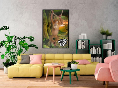 Frame Wall Art - Life in the Jungle-artwork for wall with acrylic glass protection