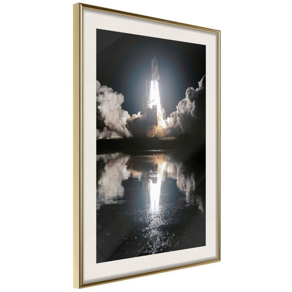 Photography Wall Frame - Into the Unknown-artwork for wall with acrylic glass protection