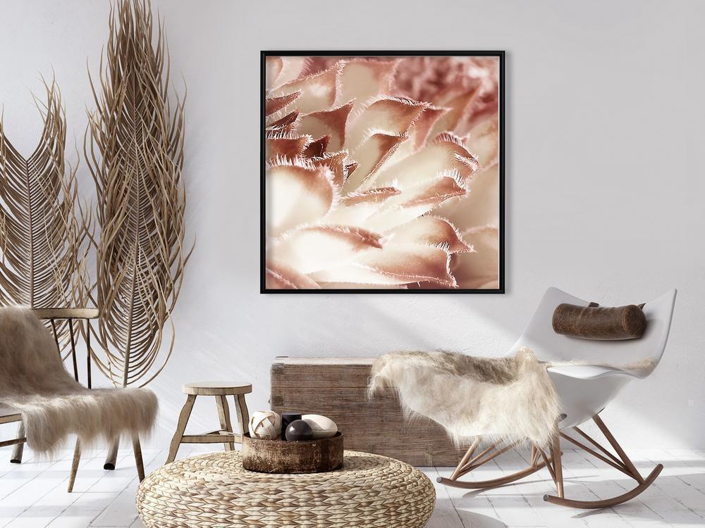 Botanical Wall Art - Floral Calyx-artwork for wall with acrylic glass protection