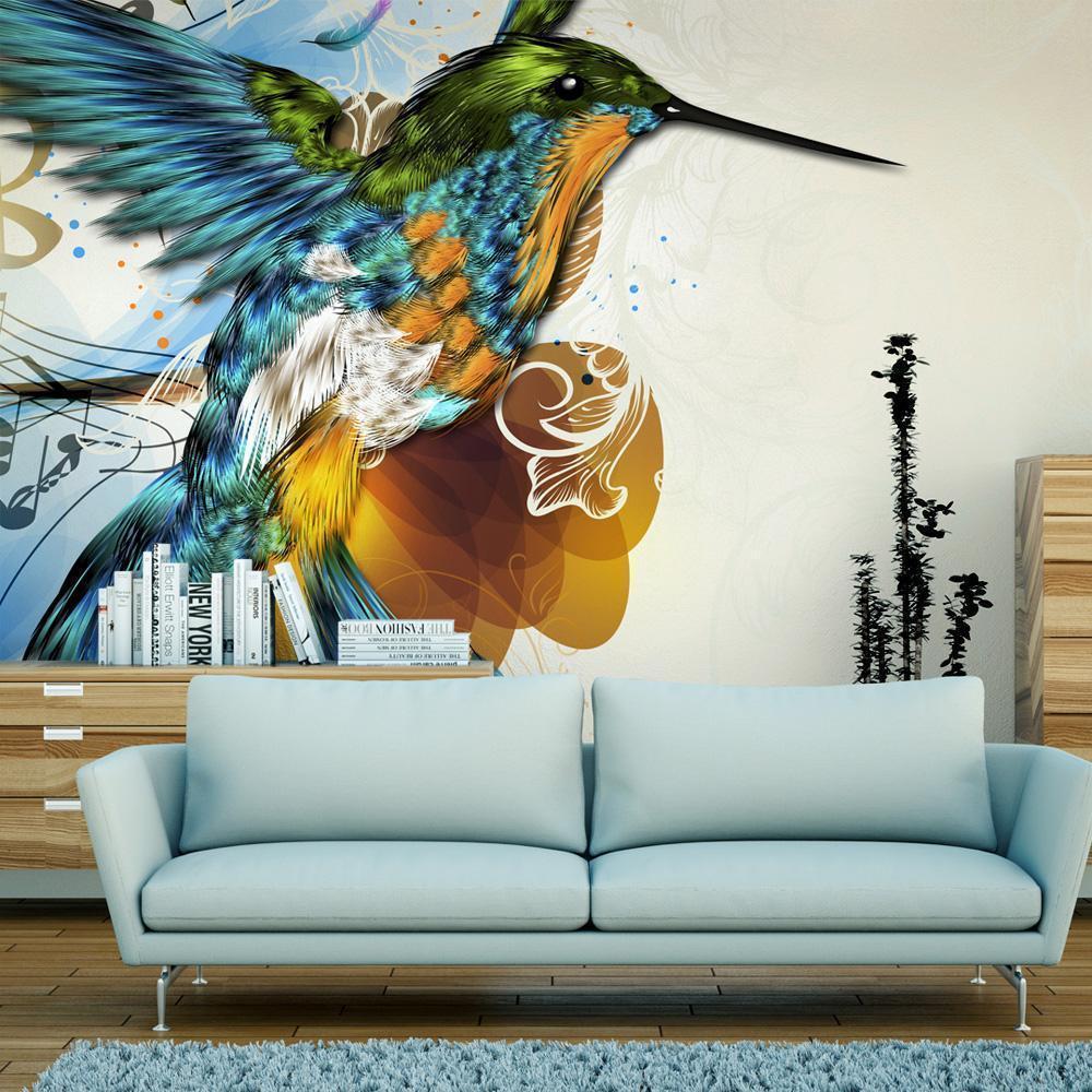 Wall Mural - Marvelous bird-Wall Murals-ArtfulPrivacy