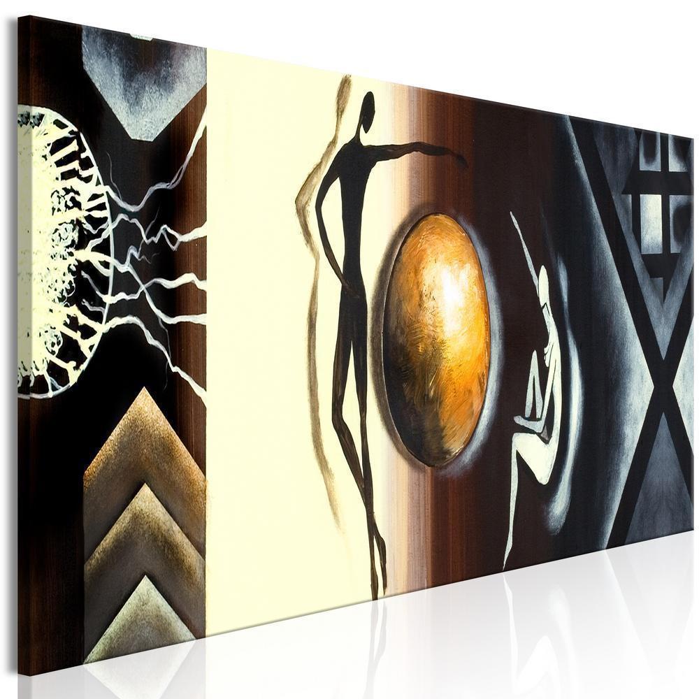 Canvas Print - Conversation (1 Part) Narrow-ArtfulPrivacy-Wall Art Collection