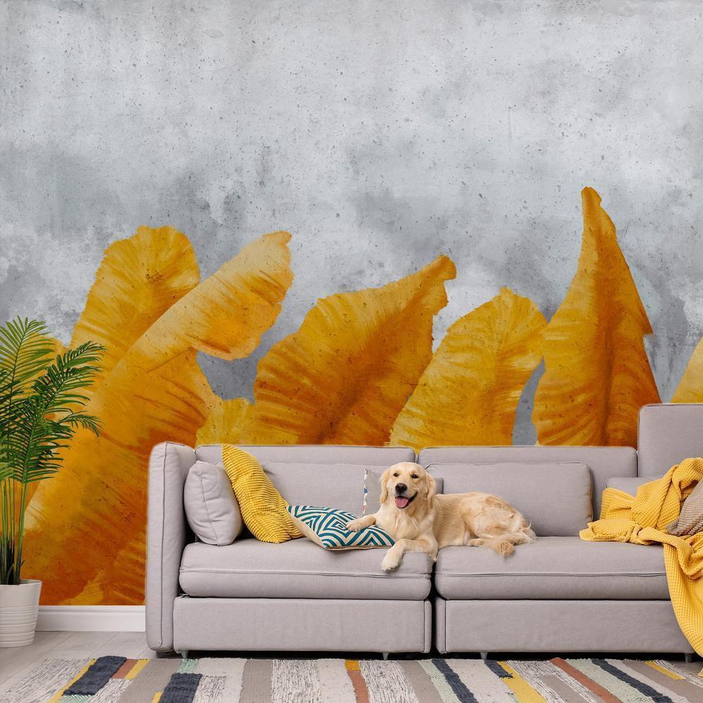 Wall Mural - Banana Leaves-Wall Murals-ArtfulPrivacy