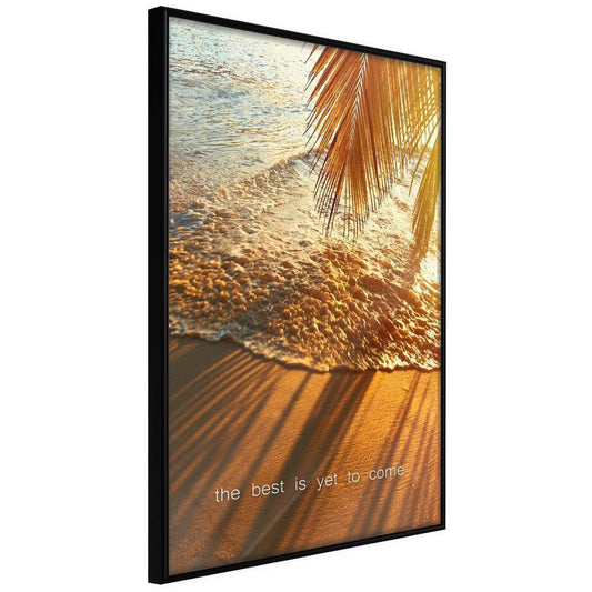 Motivational Wall Frame - Beach of Dreams-artwork for wall with acrylic glass protection