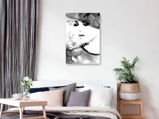 Canvas Print - Elegance in Love (1 Part) Vertical-ArtfulPrivacy-Wall Art Collection