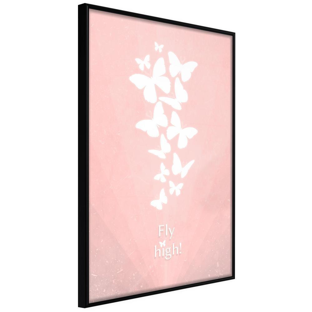 Frame Wall Art - Butterfly Dream-artwork for wall with acrylic glass protection