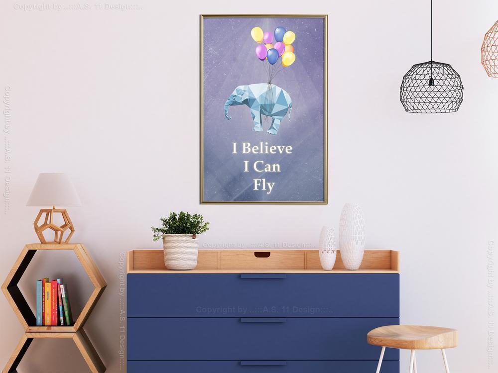 Nursery Room Wall Frame - Against Gravity-artwork for wall with acrylic glass protection