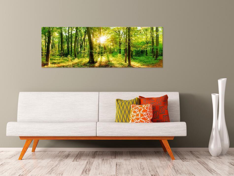 Canvas Print - Green Magic-ArtfulPrivacy-Wall Art Collection