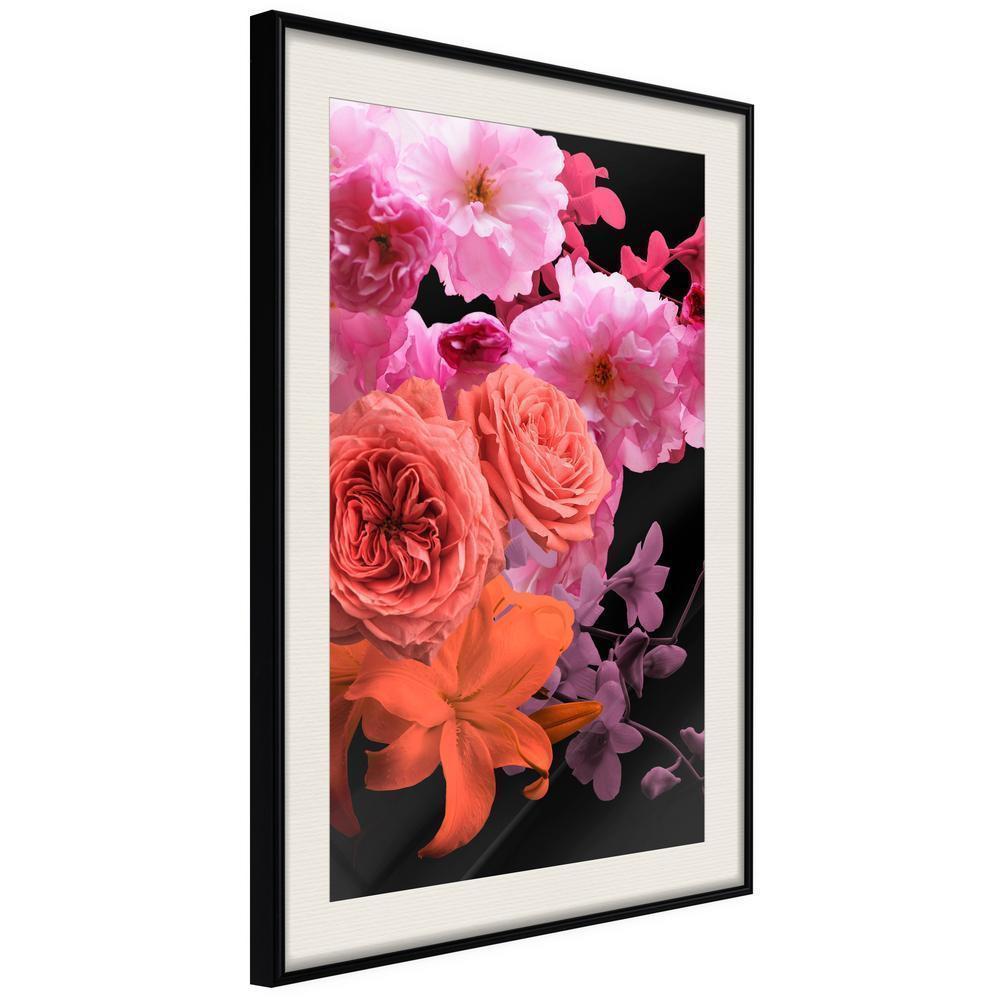 Botanical Wall Art - Successful Date I-artwork for wall with acrylic glass protection