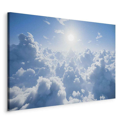 Canvas Print - Heavenly Calm: Warm Rays of the Sun