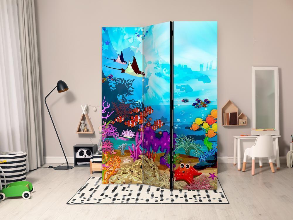 Room Divider - Colourful Fish