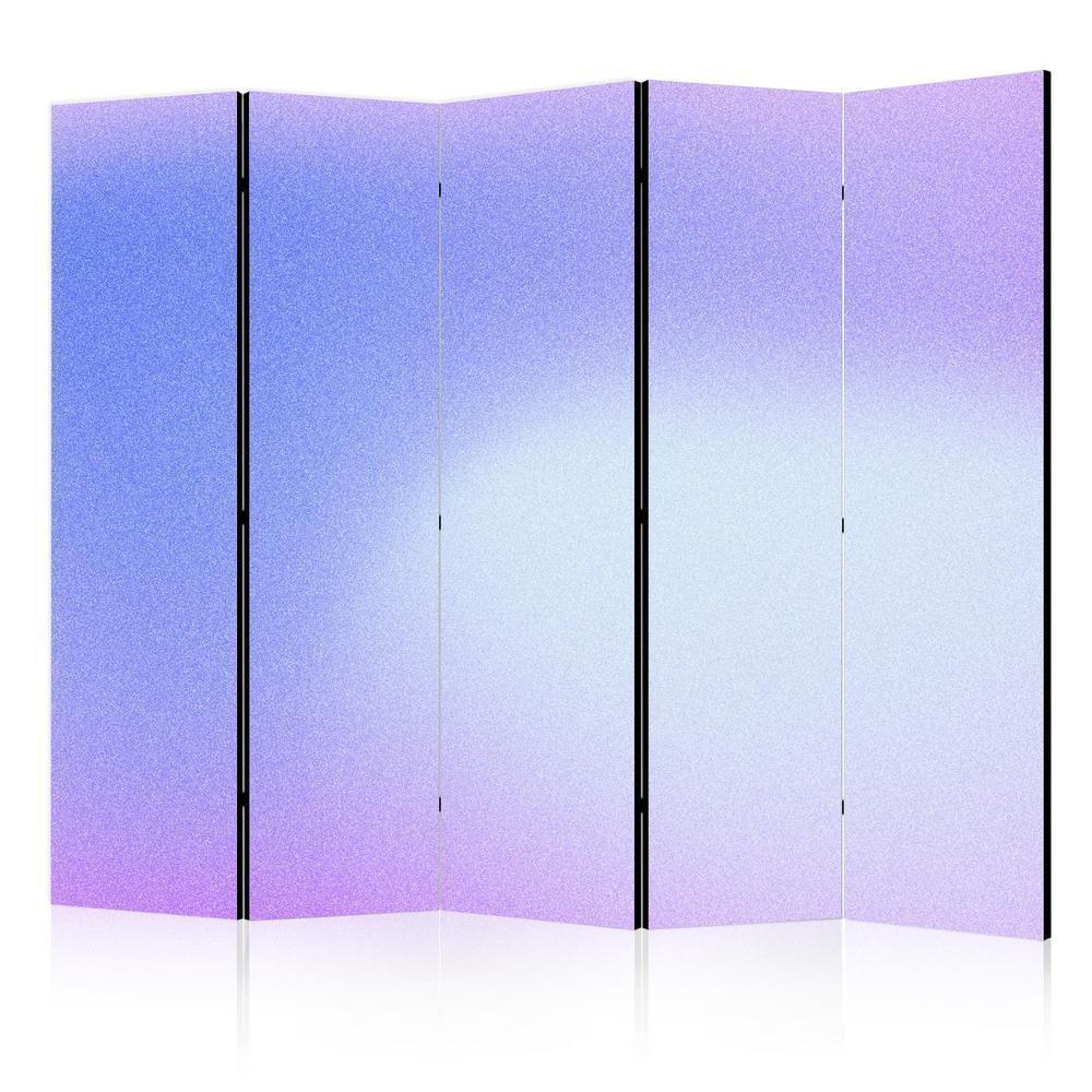 Room Divider - Heather Mist - Delicate Gradient Comprising Various Shades of Violet