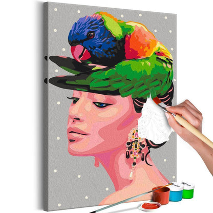 Paint By Numbers Kit - Parrot on the Head