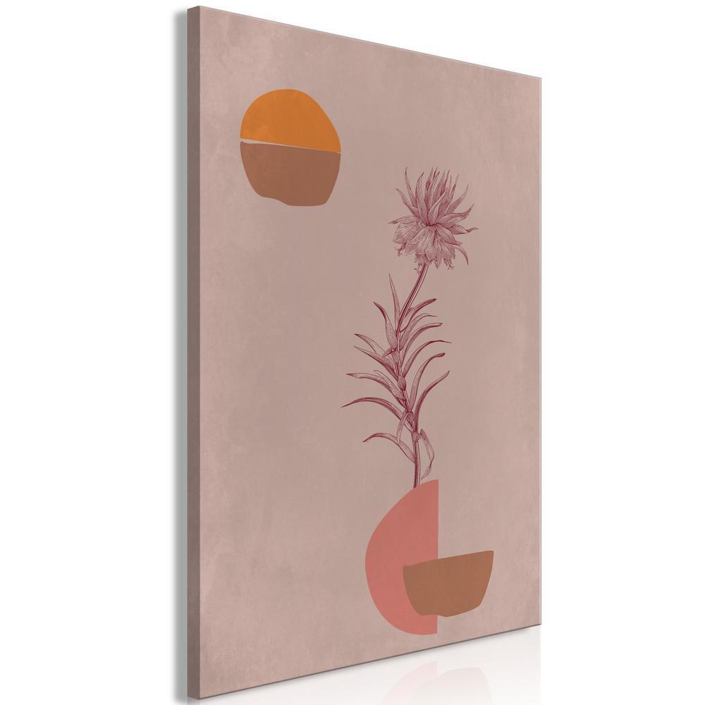 Canvas Print - Hydrangea (1 Part) Vertical-ArtfulPrivacy-Wall Art Collection