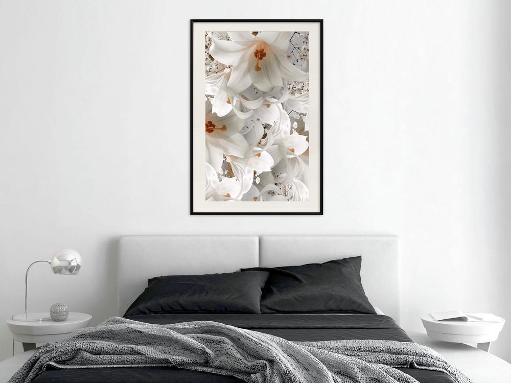 Botanical Wall Art - Floras Mess-artwork for wall with acrylic glass protection