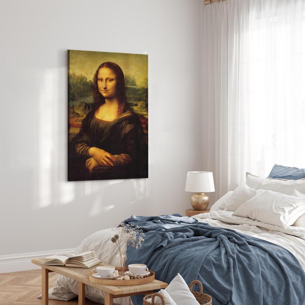 Canvas Print - Mona Lisa-ArtfulPrivacy-Wall Art Collection