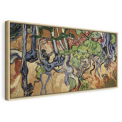 Impression sur toile - Racines d'arbres (Vincent Van Gogh)