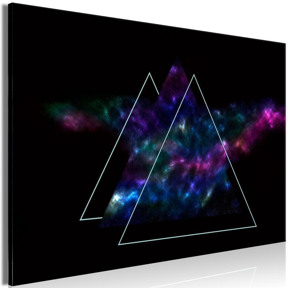 Canvas Print - Space Mirror (1 Part) Wide-ArtfulPrivacy-Wall Art Collection