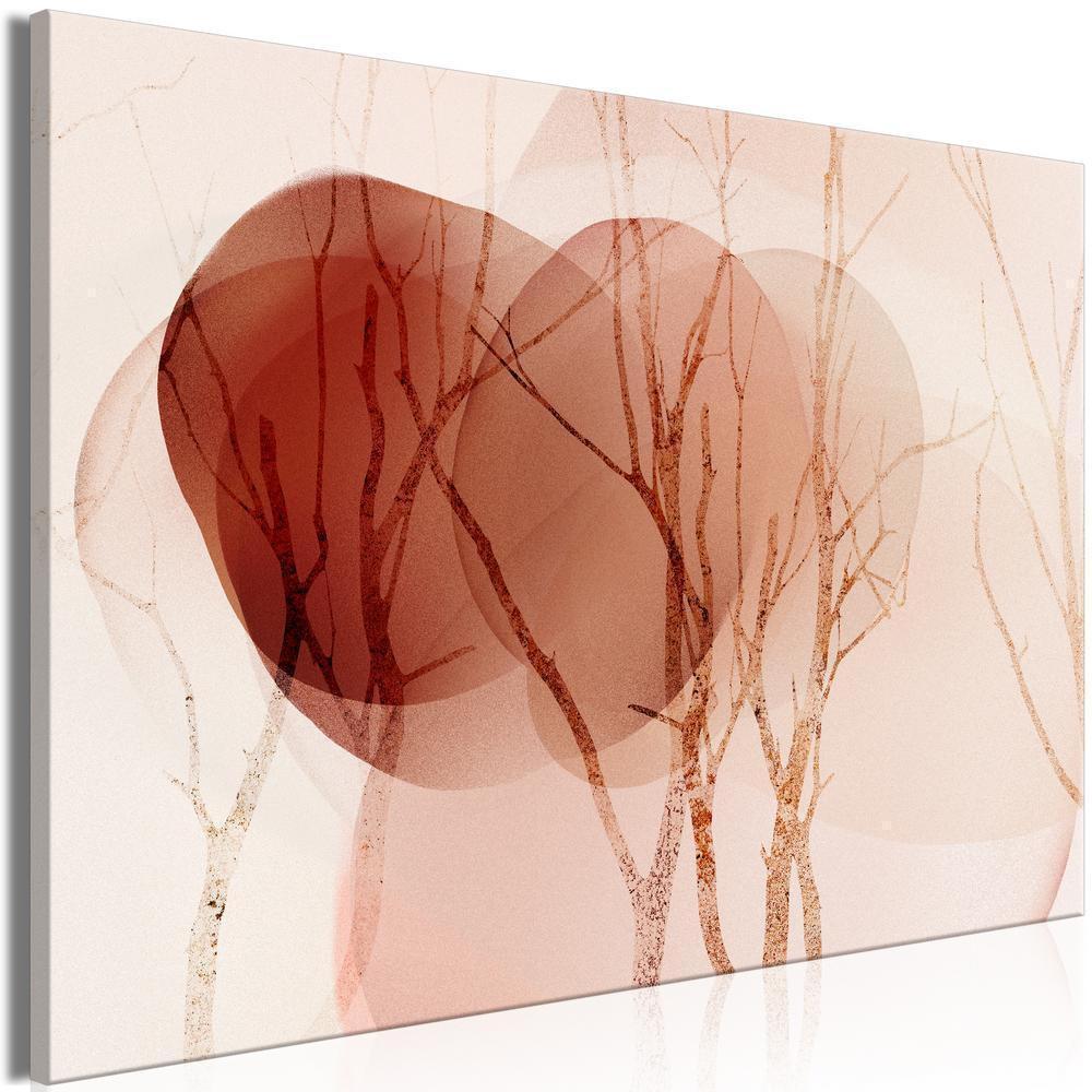 Canvas Print - Setting Glow (1 Part) Wide-ArtfulPrivacy-Wall Art Collection