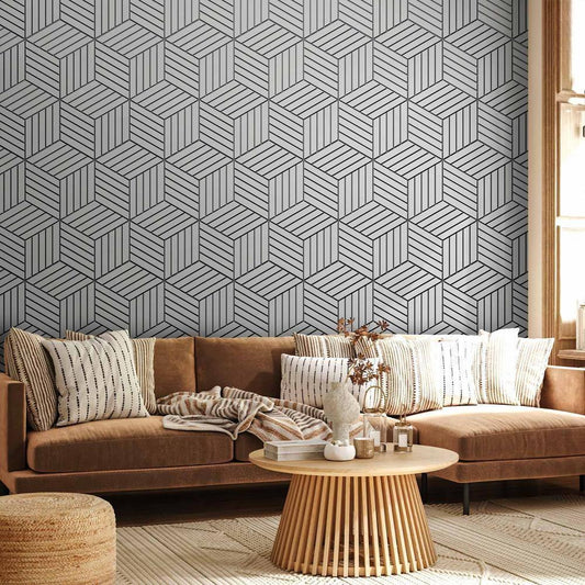 Wall Mural - Hexagons in Detail