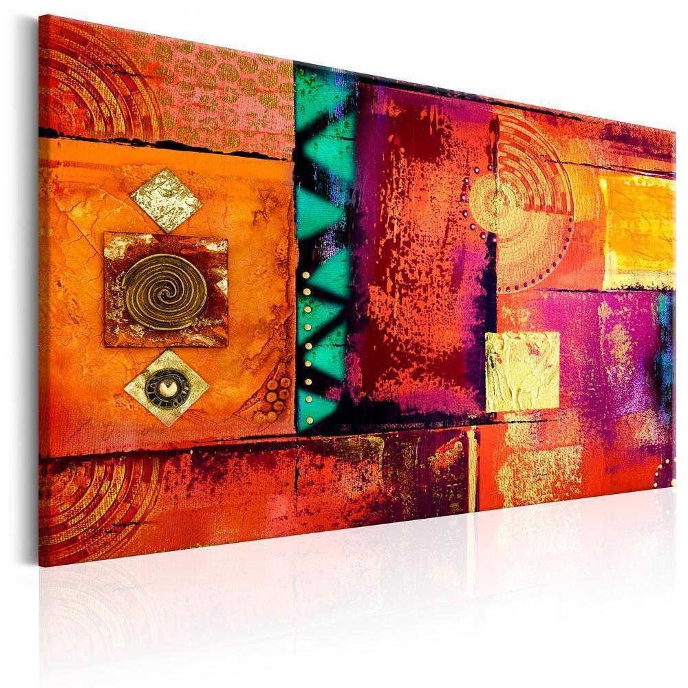 Canvas Print - Abstract Chaos-ArtfulPrivacy-Wall Art Collection