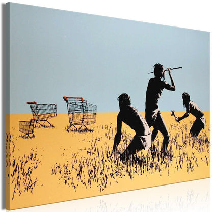 Canvas Print - Trolley Hunters (1 Part) Wide-ArtfulPrivacy-Wall Art Collection