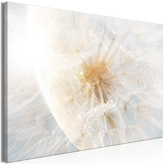 Canvas Print - Dandelion in the Sun (1 Part) Wide-ArtfulPrivacy-Wall Art Collection